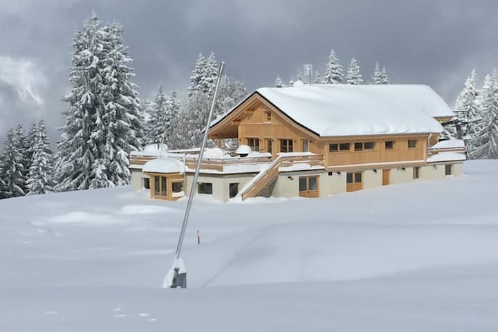 chalet sur les pistes crest voland02