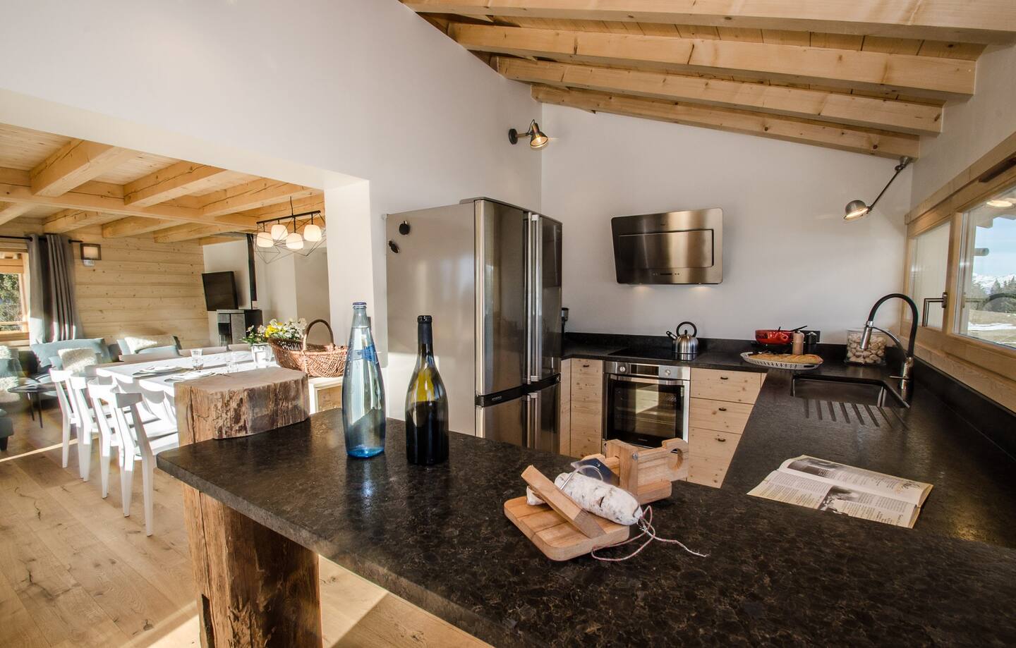 chalet sur les pistes crest voland05